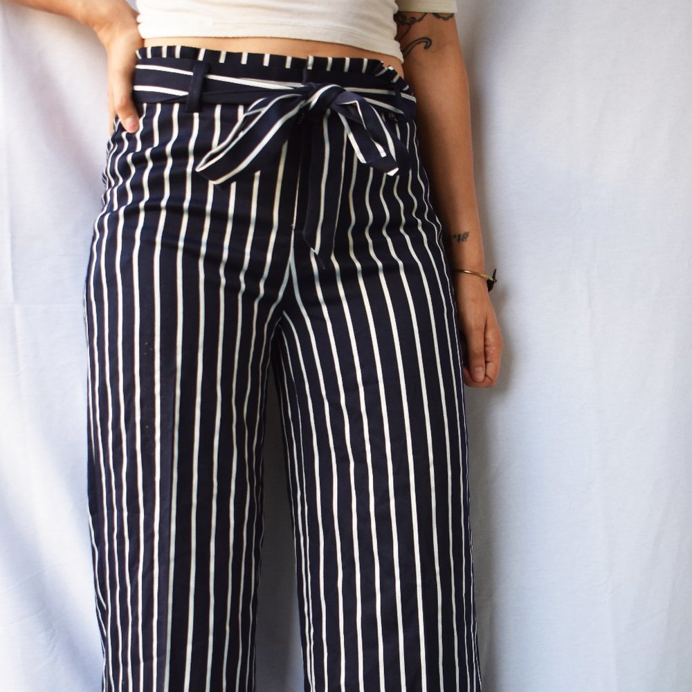 Banana republic pin stripe pants